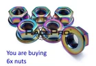 Kawasaki Ninja ZX10R 2004-2020 Titanium Rear Sprocket Nuts Kit Drilled Option New. Price: $47.08.