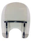 Memphis Shades Slim Motorcycle Windshield 17" MEM4229 9" Cutout Solar Used. Price: $150.00.