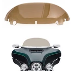 7" Windscreen For Harley Touring Street Electra Glide 2014+ Yellow Windshield New. Price: $19.95.