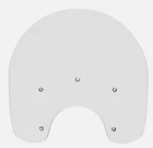 Memphis MEP6170 Clear 15" Nostalgic Windshield Glass Replacement 05-17 Softail New. Price: $63.90.
