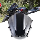 Black Windshield Windscreen Abs Double Bubble For Honda CBR600RR 2005 2006 F5 New. Price: $22.95.