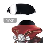 Black 7" Windscreen Windshield For Harley Touring Electra Street Glide 1996-2013 New. Price: $21.95.