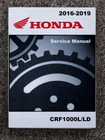 2019 Honda CRF1000LD Africa Twin Motorcycle Shop Service Repair Manual Used. Price: $125.61.