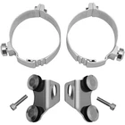 Memphis Shades MEK1934 Mounting Kit Fork Deflectors - Polished New. Price: $58.05.