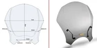 Triumph Bonneville 865 Windshield Universal Smoke Givi 140S New. Price: $128.49.