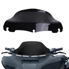 9 Inch Black Wave Windshield Windscreen For Harley Electra Touring Street Flh... New. Price: $38.22.