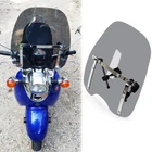 18"X16" Smoke Large Motorcycle Windshield For Yamaha Vino 50 125 Scooter Cruiser New. Price: $75.11.