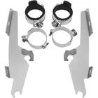 Memphis Shades Polished Batwing / Fats Slim Mount For Yamaha V-star 98-15 New. Price: $159.95.