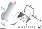 New Genuine Bmw Windscreen R1200GS Adventure (2005-2013) 46637703196. Price: $421.88.