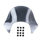 Smoke Windscreen Windshield For Harley Dyna Softail Sportster XL883 1200 New. Price: $24.95.