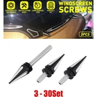 3-30 For Harley-davidson Freewheeler Spike Bolts Windscreen Fairings Black+white New. Price: $129.11.