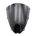 Black Double Bubble Windshield For Kawasaki Ninja 2005 2008 ZX6RR ZX10R 06 New. Price: $22.95.