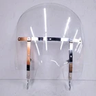 Harley-davidson Detachable Windshield 17" 2000-2017 Heritage Fat Boy 57400114 Used. Price: $150.00.