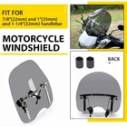 19"X17"LARGE Clear Motorcycle Windshield Universal For 7/8" 1" 1.25" Handlebar New. Price: $53.19.