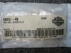 Harley Davidson Oem Windshield Hex Key 58057-89 New. Price: $18.26.