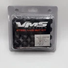 Qty Vms Racing 1/2-20 Drag Race Wheels Black Close End Lug Nuts Forged Steel New. Price: $17.99.
