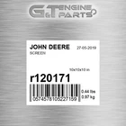 R120171 Screen Fits John Deere (surplus Open Box) New. Price: $186.34.