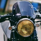 Motorcycle Headlight Windshield Windscreen Universal For 5-7'' Round New. Price: $18.99.