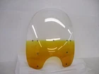 Memphis Shades Yellow Tint 19" Fxdwg Dyna Wide Glide Replacement Windshield New. Price: $145.00.
