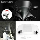 Clear Adjust Clip-on Windshield Extension Spoiler Deflector Motorcycle Ca New. Price: $43.40.