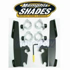 Memphis Shades Trigger-lock Mount Kit For Batwing Fairings And Fats/slim Ud New. Price: $151.83.