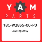 18C-W2835-00-P0 Yamaha Cowling Assy 18CW283500P0, New Genuine Oem Part. Price: $276.92.