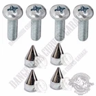 4 Show Chrome Windscreen Fairing Spike Screw & Cap Kit For 2015 Harley Roadglide New. Price: $17.95.