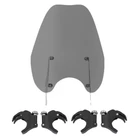 Smoke Windshield Windscreen & 49MM Clamps Fit For Harley Dyna 06-17 XL1200X 16+ New. Price: $106.99.