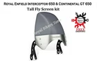 Royal Enfield "tall Fly Screen" For Interceptor 650 And Continental Gt New. Price: $62.54.