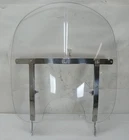 Harley-davidson 2014 Softail Heritage Windshield Detachable Clear 17.5" Used. Price: $149.00.