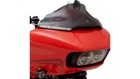 Klock Werks Windshield Trim - Kerf Black Contrast Flare Harley Road Glide New. Price: $159.95.