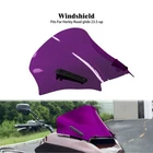 13" Wave Windshield Windscreen Purple For Harley Touring Road Glide Cvo St 24-25 New. Price: $89.99.