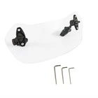 Moto Windshield Extension Universal Adjustable Clip-on Windscreen Extender New. Price: $20.46.