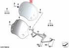 Genuine Bmw Windscreen Alpine White - Ninet (pure/scrambler). Price: $164.60.