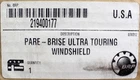 Brp Ultra Touring Windshield Part Number - 219400177 New. Price: $340.99.