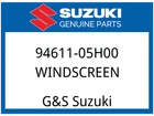 Suzuki Oem Part 94611-05H00 Windscreen New. Price: $956.39.