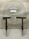 Harley-davidson Softail King Detachable Windshield 57400112 Polished Braces 21" Used. Price: $219.00.