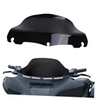 9 Inch Black Wave Windshield Windscreen For Harley Electra Touring Street Flht New. Price: $44.84.