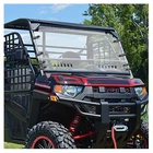 Hecasa Front Vented Windshield Compatible With Polaris Ranger Xp 500 800 2009-20 New. Price: $258.80.