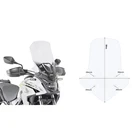 Givi Windshield Specific Clear Hon D1171ST New. Price: $130.59.