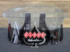 Klock Werks 9" Blue Ice Flare '25-'26 Indian Chieftain / Roadmaster Powerplus Used. Price: $150.00.