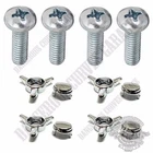 4 Show Chrome Wing Windscreen Fairing Screw & Cap Kit For 2015 Harley Roadglide New. Price: $18.95.