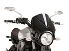 Puig Retrovision Blk Semi Fairing & Dark Smoke Screen 195MM Yamaha Xsr 900 16-21 New. Price: $108.45.
