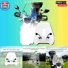 Universal 16 3/4 Width X15 Height Clear Motorcycle Windshield Windscreen Compa New. Price: $75.99.