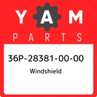 36P-28381-00-00 Yamaha Windshield 36P283810000, New Genuine Oem Part. Price: $98.12.