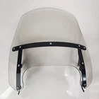 Harley-davidson Fat Bob Splitter Detachable Compact 15" Windshield 57400330 Used. Price: $237.45.