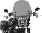 Memphis Shades 17" Black Smoke Paso Sportshield Windshield: 9" Cutout MEP5273 New. Price: $119.95.