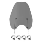 Smoke Windshield & 39MM Quick Release Clamps Fit For Harley Sportster Xl 88-22 New. Price: $84.99.