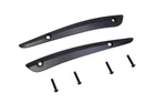 V-twin 42-0235 Black Split Windshield Trim Set Oe 57400320 Harley Fltr 2015-UP New. Price: $50.95.