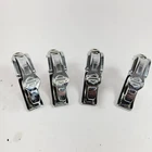 Harley Davidson Quick Release Windshield Clamps Chrome 49MM Pieces 57400468 Used. Price: $153.39.